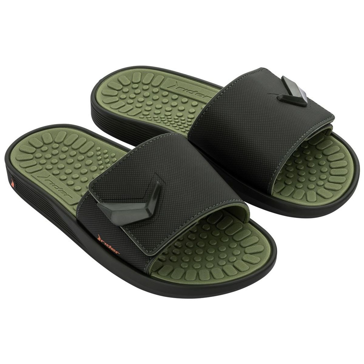 RIDER - Sandalia Hombre Verde Street Slide 406 Rider