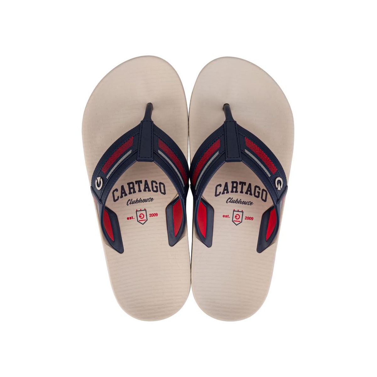 CARTAGO - Sandalia Hombre Beige Mallorca 458 Cartago