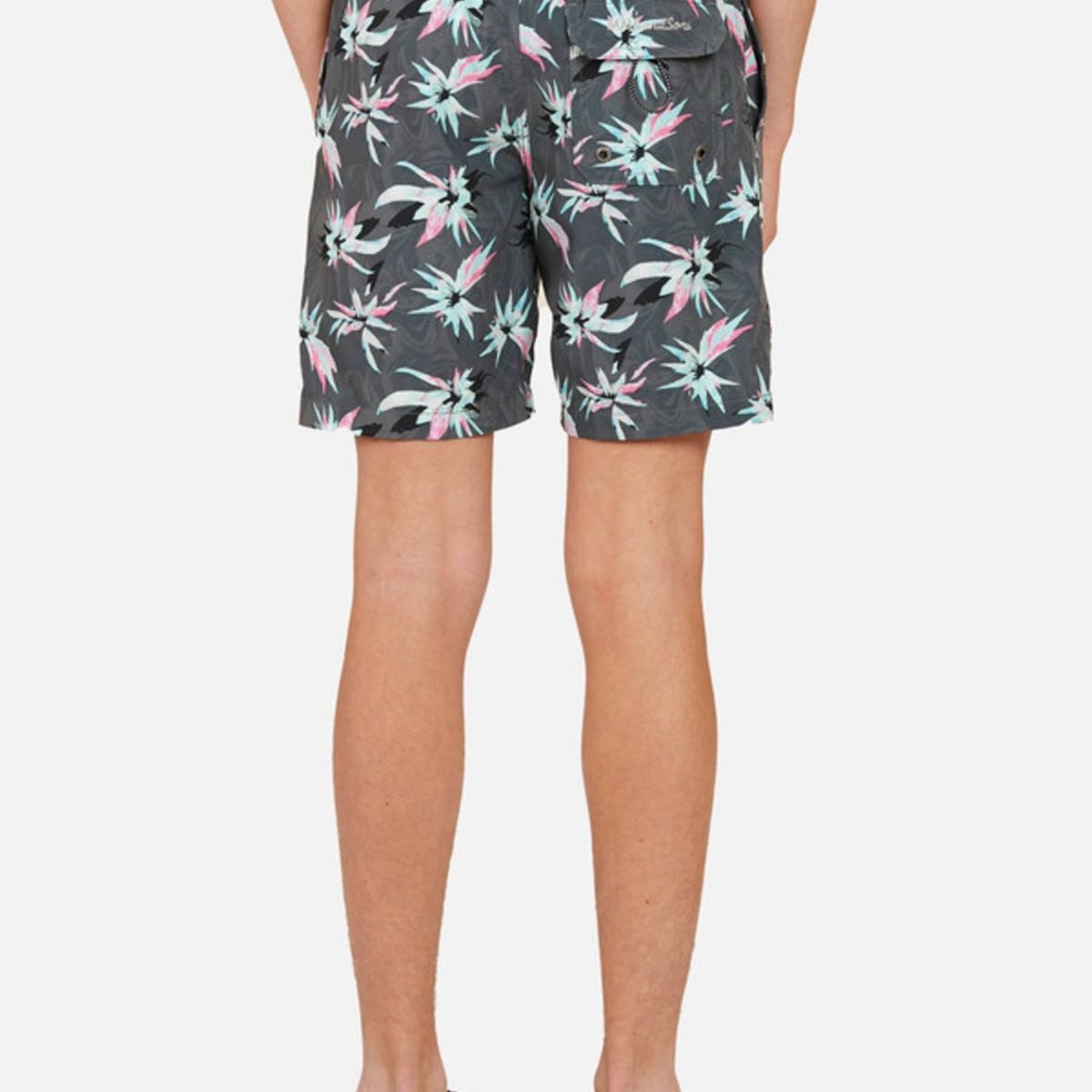 MAUI AND SONS - Traje de Baño Hawaiian Dark Elastic Waist Multicolor Juvenil Maui and sons