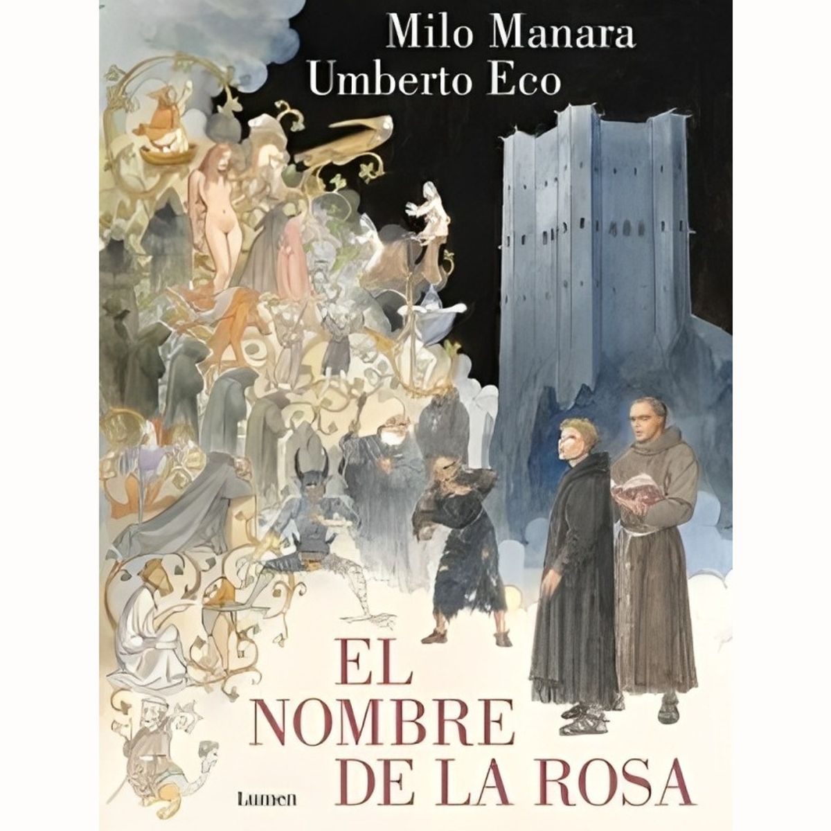 TOP10BOOKS - LIBRO El Nombre De La Rosa (novela Grafica)