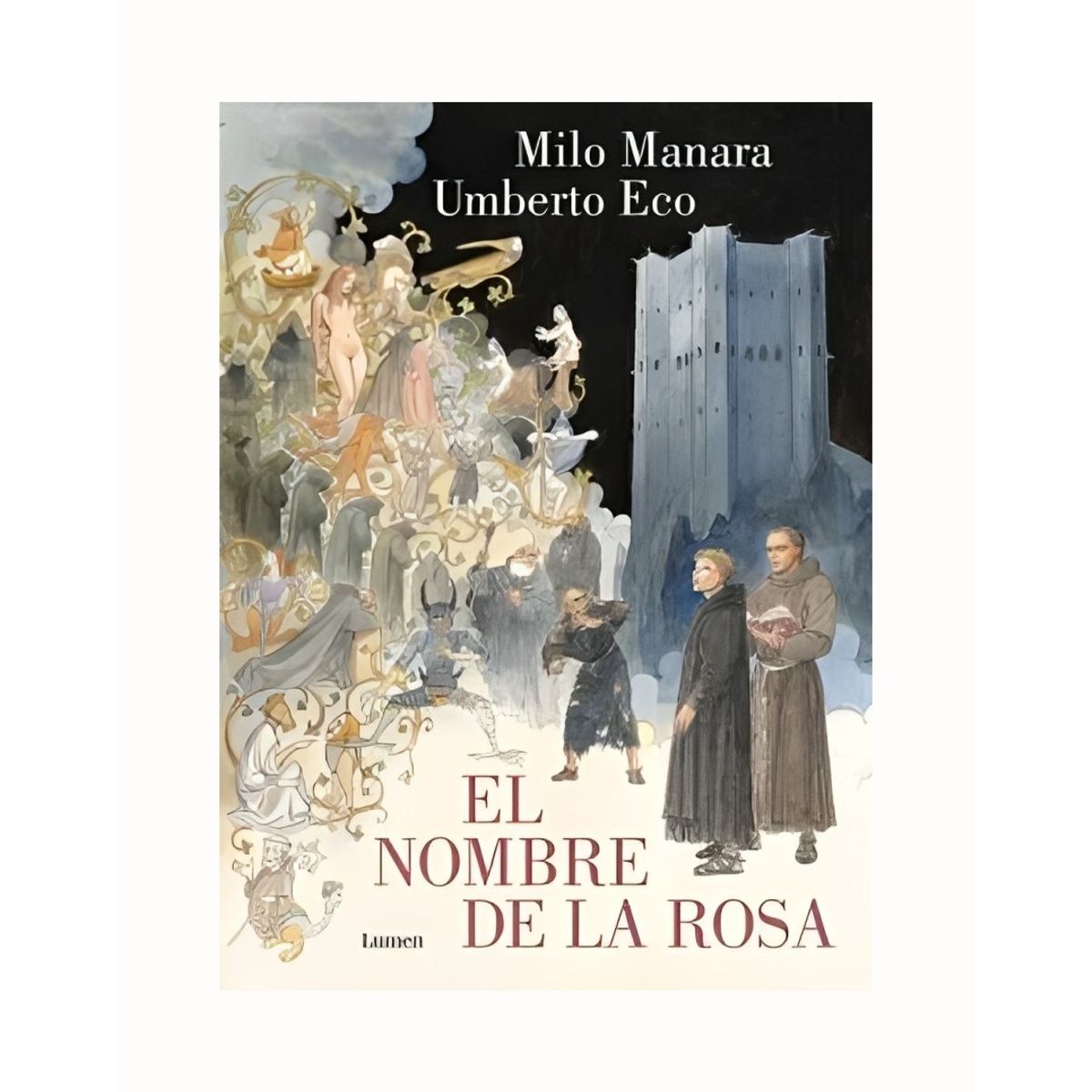 TOP10BOOKS - LIBRO El Nombre De La Rosa (novela Grafica)