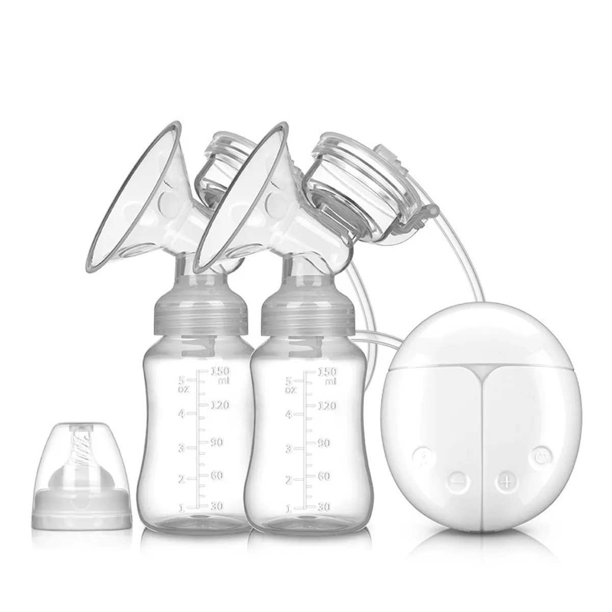 BABYLUNA - Set 2 Extractores De Leche Materna Eléctrico Doble Usb 150ml