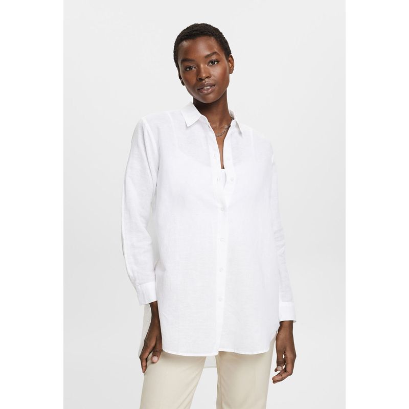 ESPRIT - Blusa En Mezcla De Lino Mujer Esprit ESPRIT