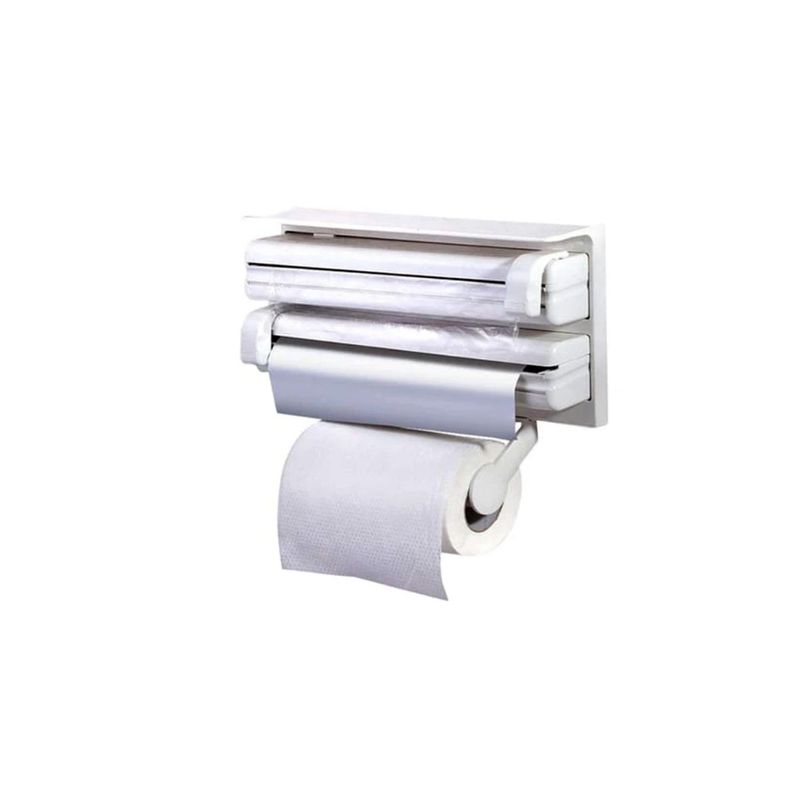 GENERICO - Dispensador Papel Triple Cocina Film Alusa - SC