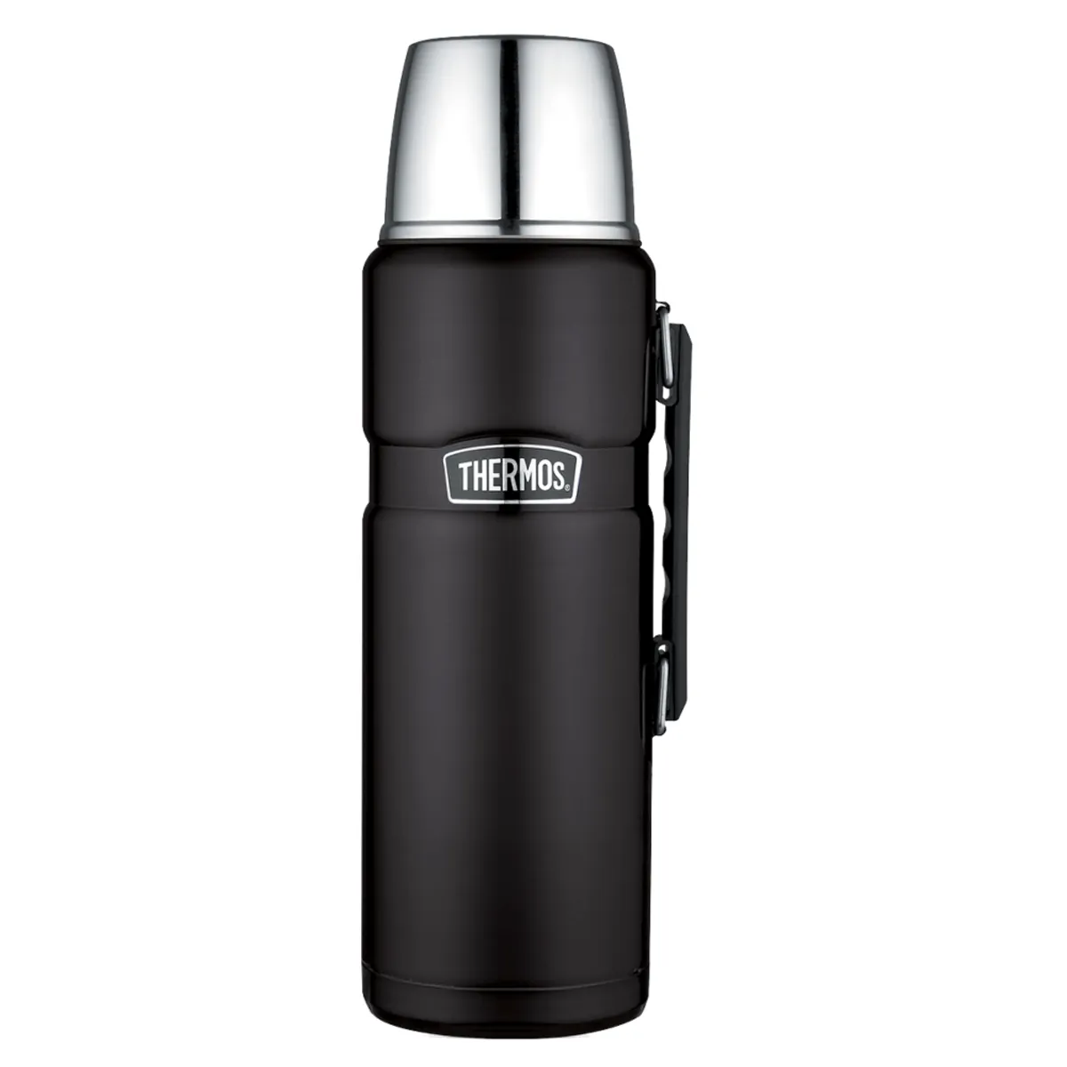 THERMOS - Termo Liquido Thermos King 2.0L Acero inoxidable Negro