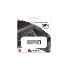 KINGSTON - PENDRIVE 128GB DATATRAVELER KYSON 3.2 GEN 1