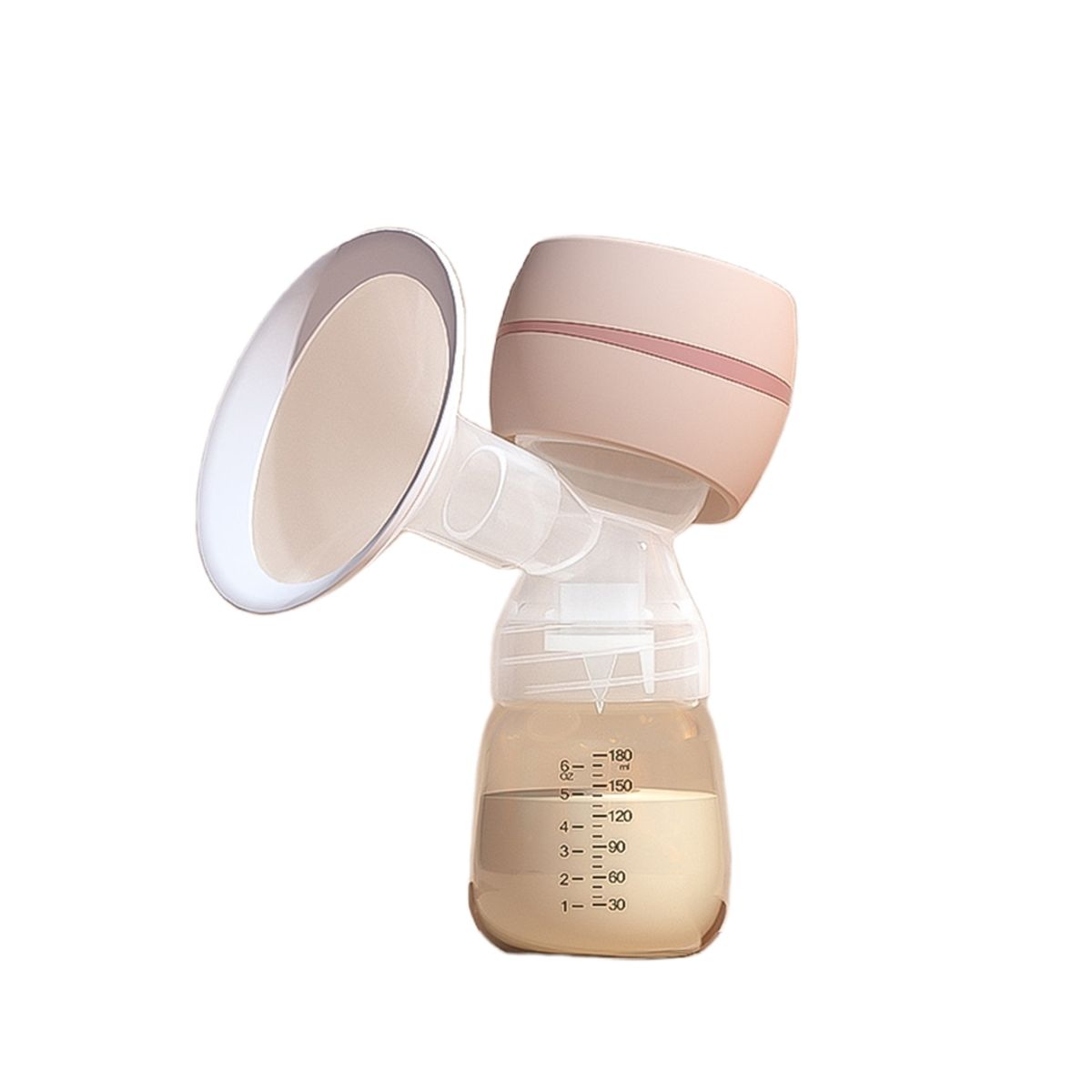 BABYLUNA - Extractor Leche Materna Eléctrico Portátil Usb 180ml Rosado