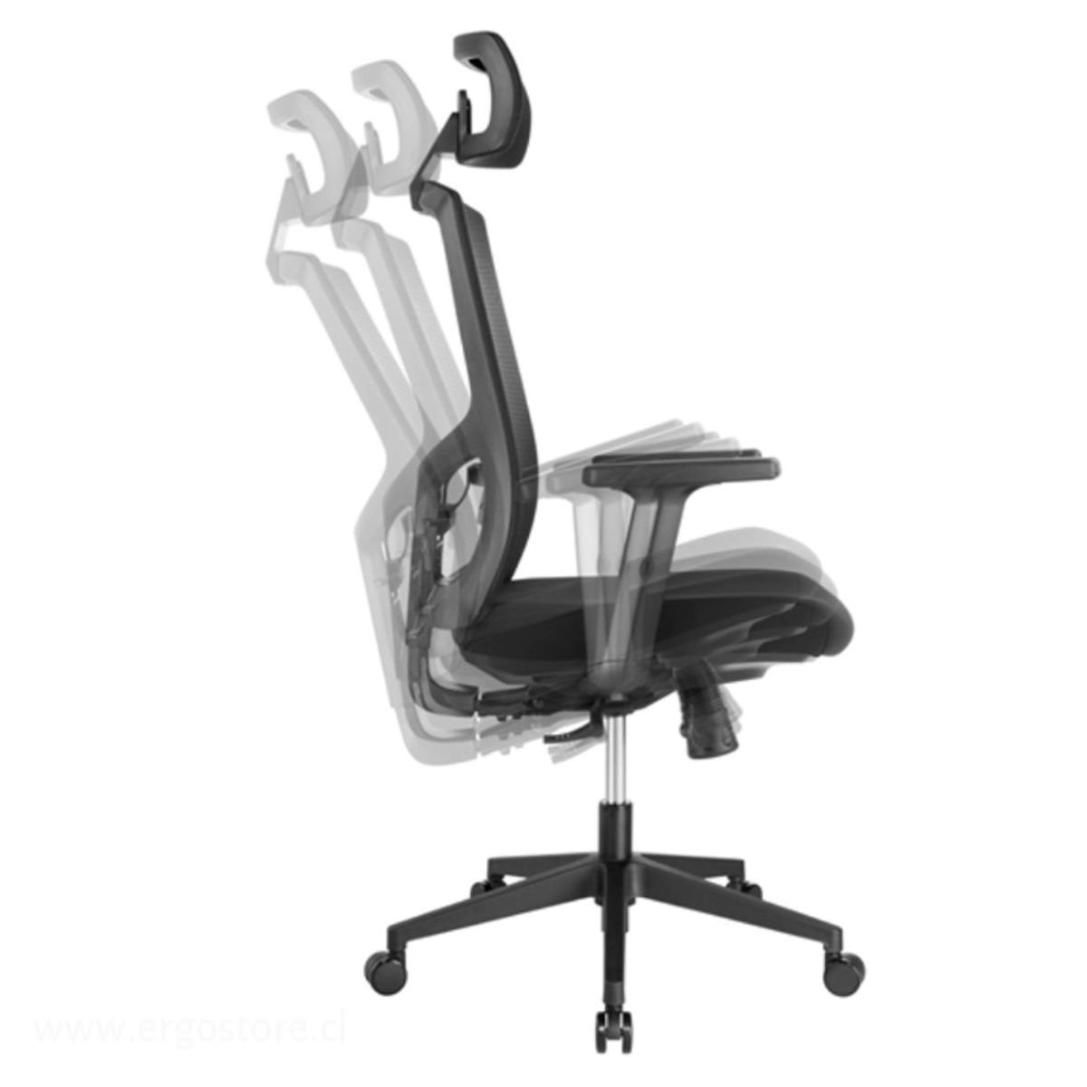 ERGOSTORE - Silla Ergonómica Cuba CH05-17 Malla Transpirable oficina