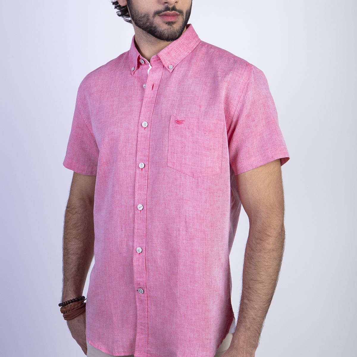 FEROUCH - Camisa Sport Atlanta F Rojo Ferouch