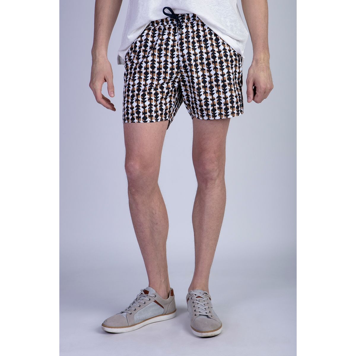 NEW MAN - Traje Baño Famas Azul New Man