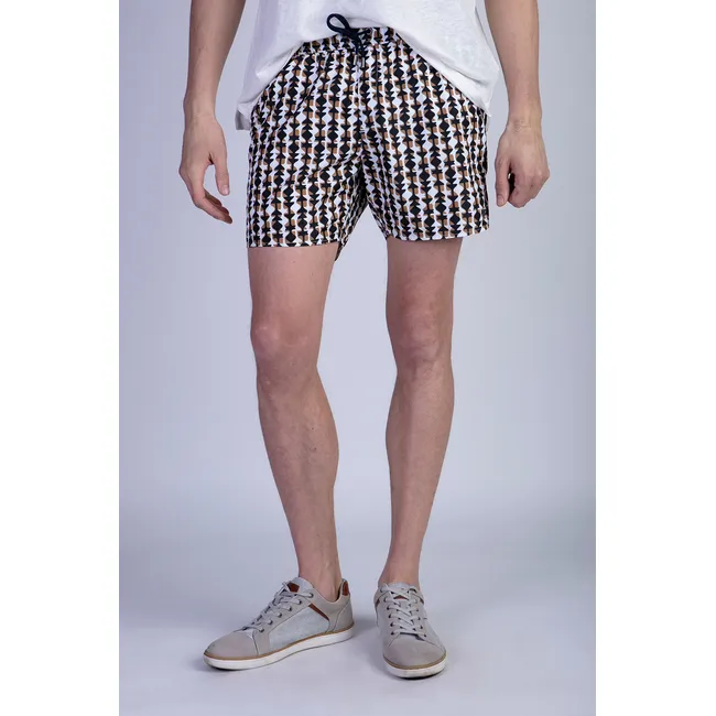 NEW MAN - Traje Baño Famas Azul New Man