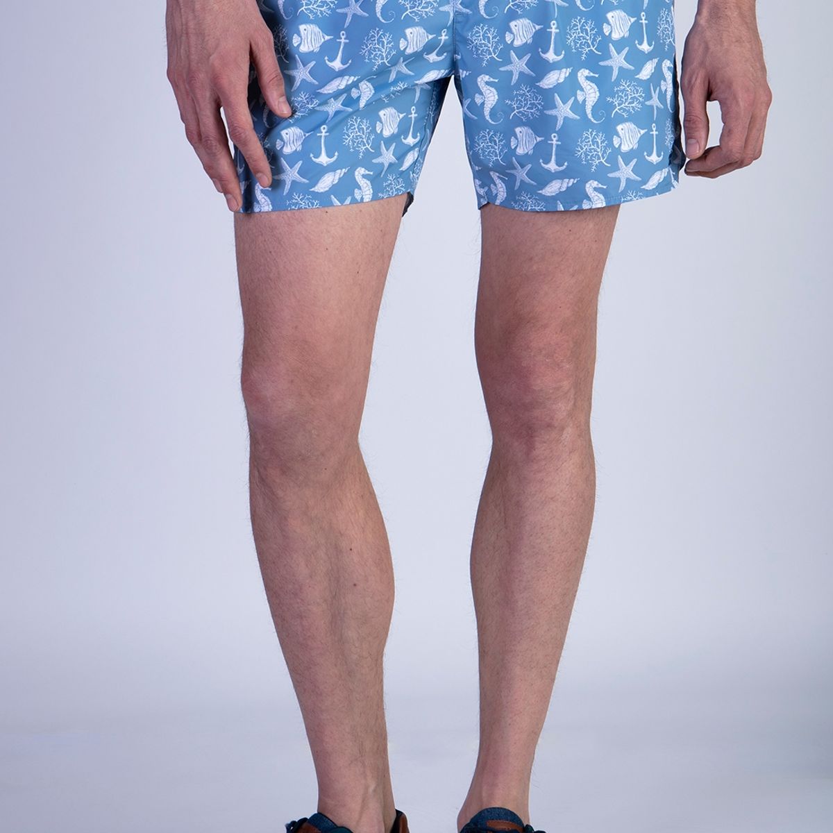 NEW MAN - Traje Baño Furia Azul New Man