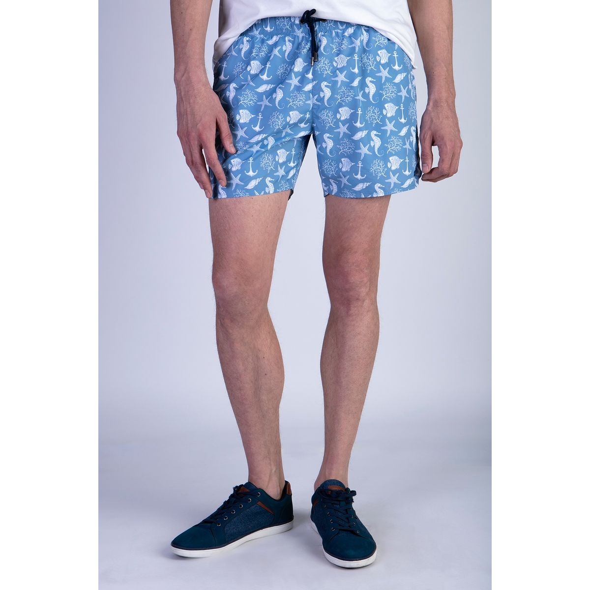 NEW MAN - Traje Baño Furia Azul New Man