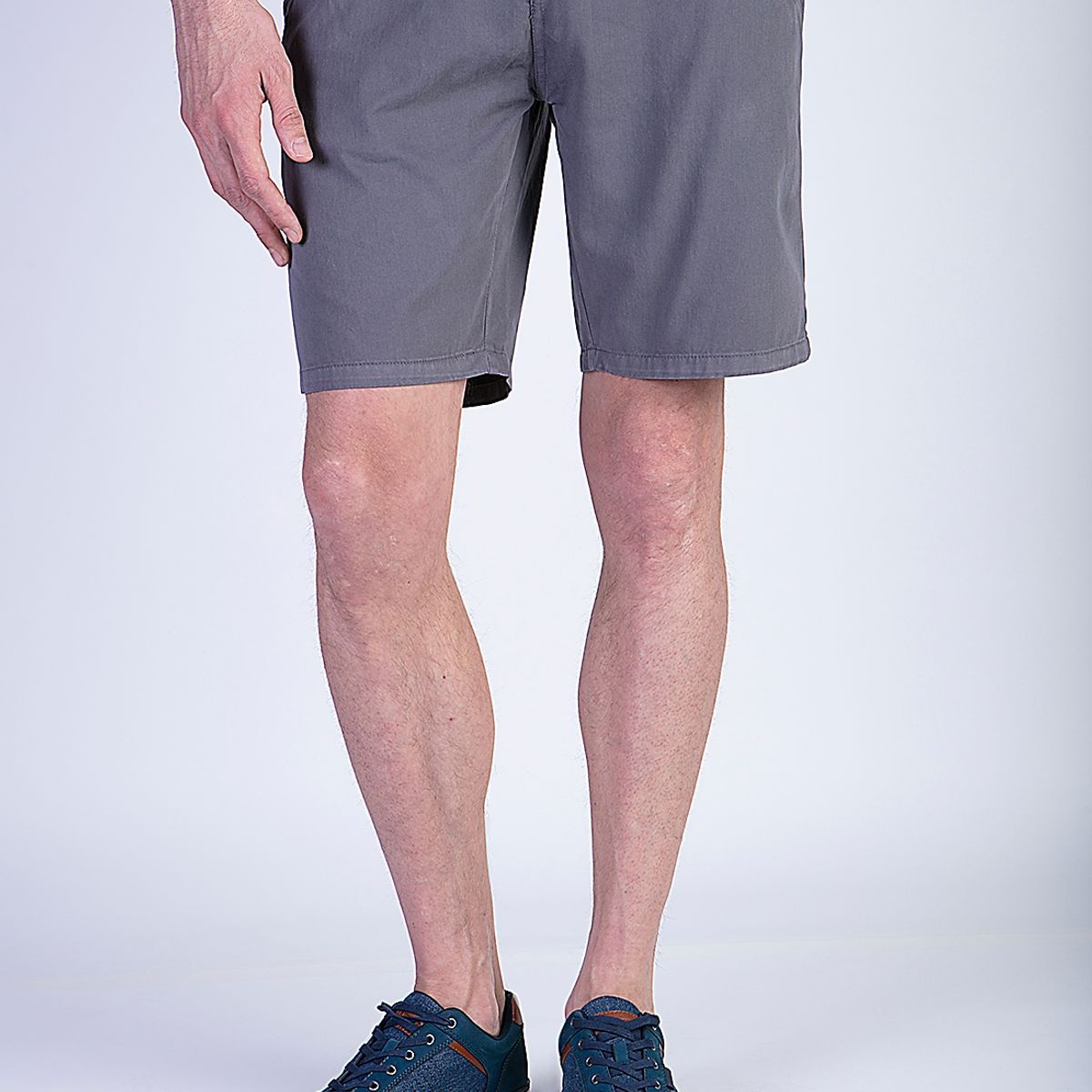 NEW MAN - Bermuda Mandarin Gris New Man