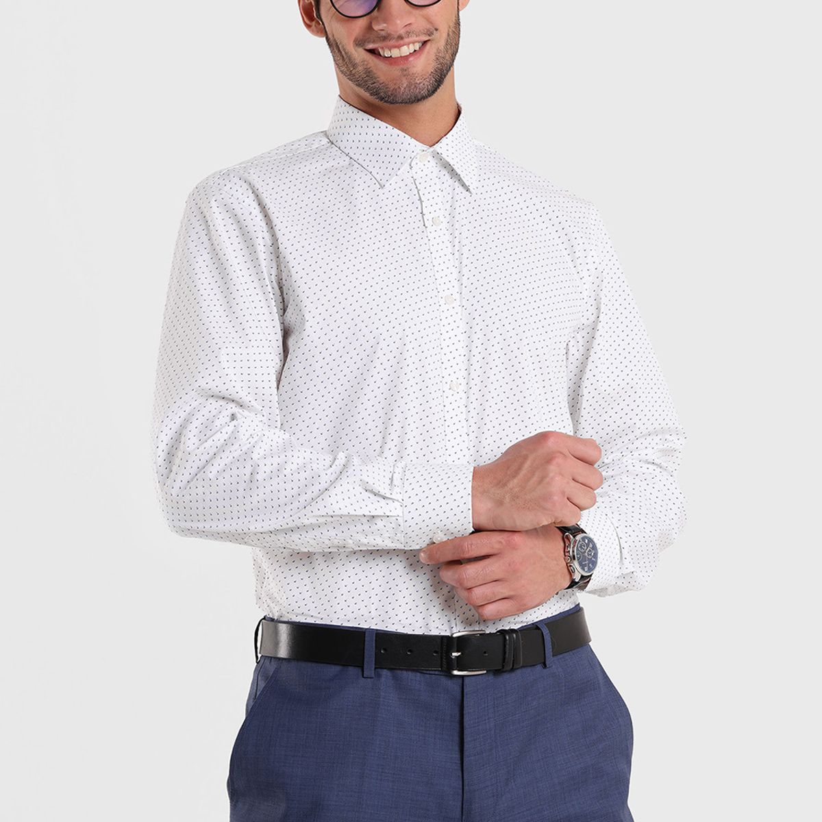 ARROW - Camisa Formal Spandex Print Arrow ARROW.