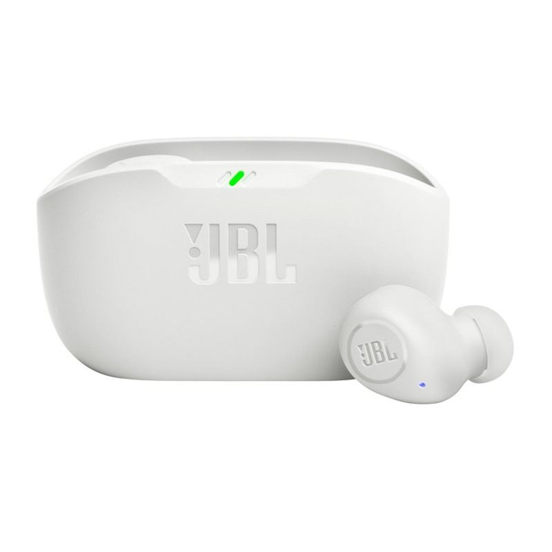 JBL - Audifonos JBL Wave Buds TWS intraaurales True Wireless - Blanco