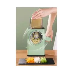GENERICO - Cortador De Verduras Multifuncional Cuchilla Rallador Rebanador