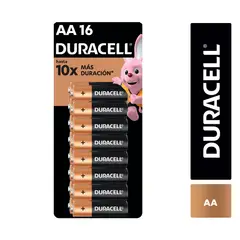 DURACELL - PACK AAX16 PILA ALCALINA