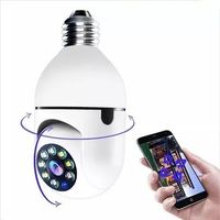 Cámara Ampolleta Vigilancia 360° HD Wifi Led App Yoosee
