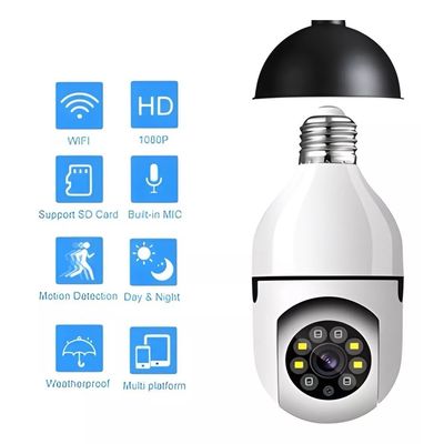 Imagen 2 del producto Cámara Ampolleta Vigilancia 360° HD Wifi Led App Yoosee