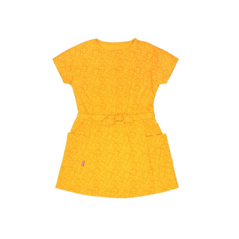 FICCUS - Vestido Kids Niña Day To Day Naranjo