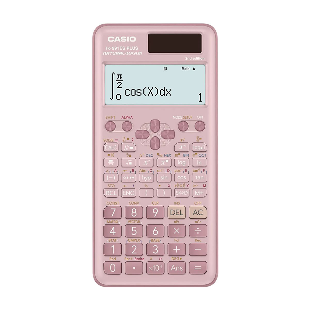 CASIO - CALCULADORA CIENTIFICA CASIO FX-991ESPLUS2PKW ROSADA