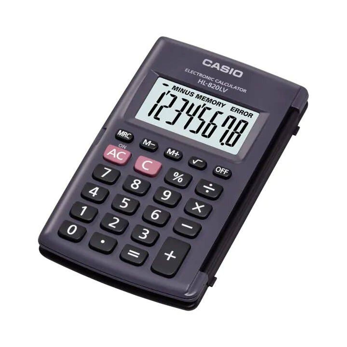 CASIO - CALCULADORA BOLSILLO CASIO HL-820LVBK