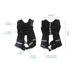 BODYTRAINER - Chaleco con Peso 10 kg Crossfit Fitness