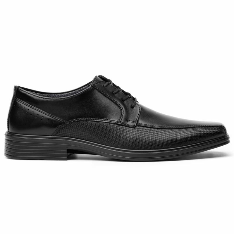 FLEXI - Zapato Hombre Cuero Bali Negro Flexi