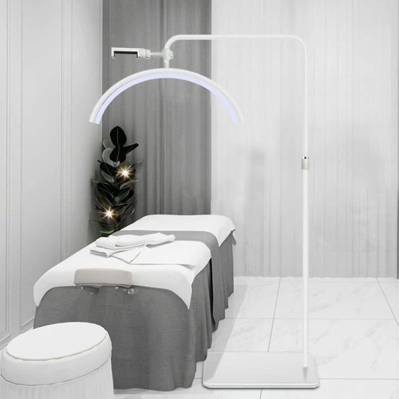 GENERICO - Lampara Media Luna Led Para Pestañas y Cejas Color Blanco