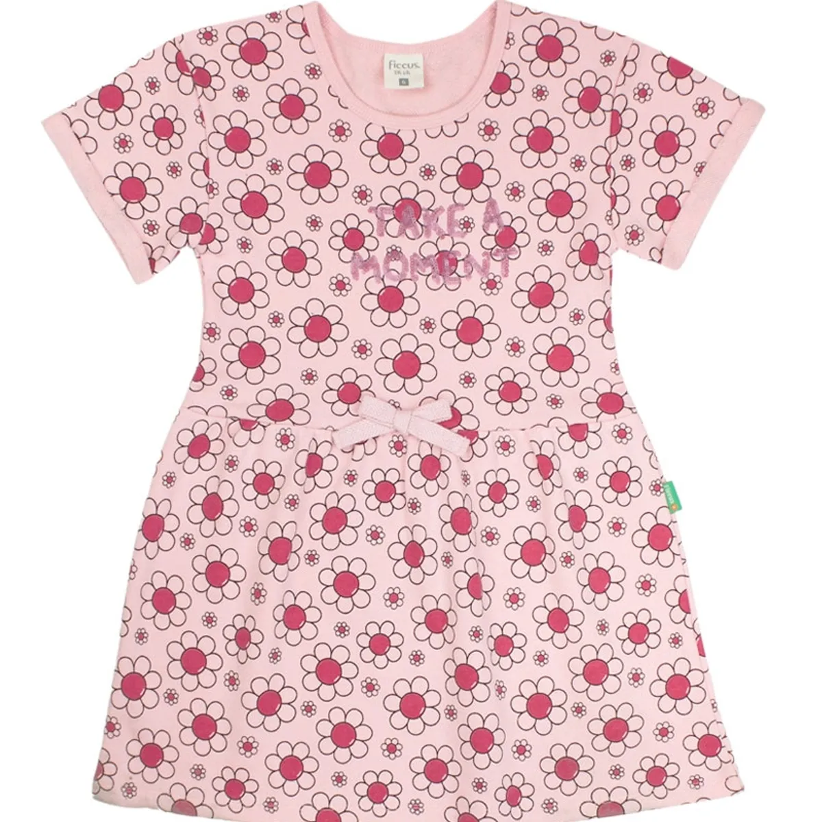 FICCUS - Vestido Kids Niña Oasis Rosa