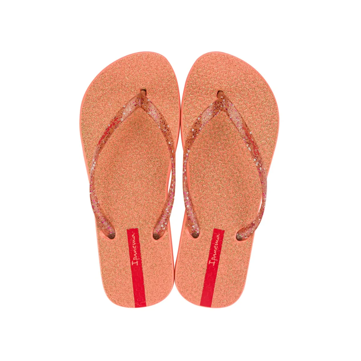 IPANEMA - Sandalia Mujer Naranja/Rosado Glitter Ipanema