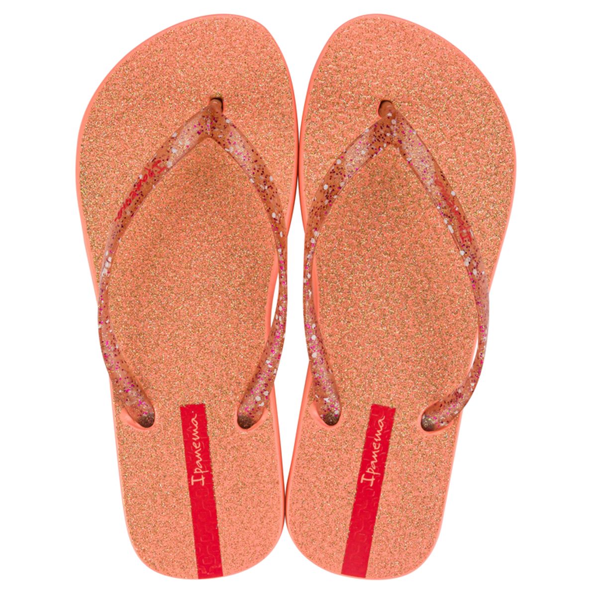 IPANEMA - Sandalia Mujer Naranja/Rosado Glitter Ipanema