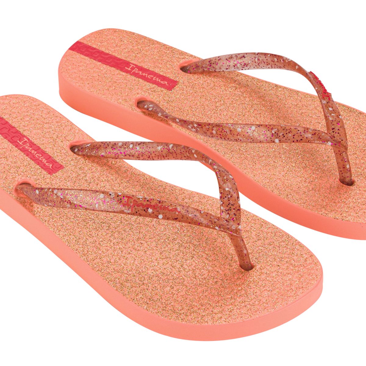IPANEMA - Sandalia Mujer Naranja/Rosado Glitter Ipanema