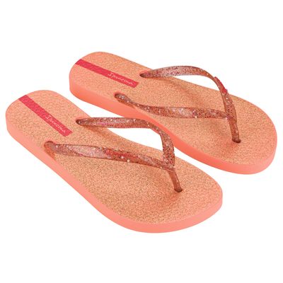 Imagen 2 del producto Sandalia Mujer Naranja/Rosado Glitter
