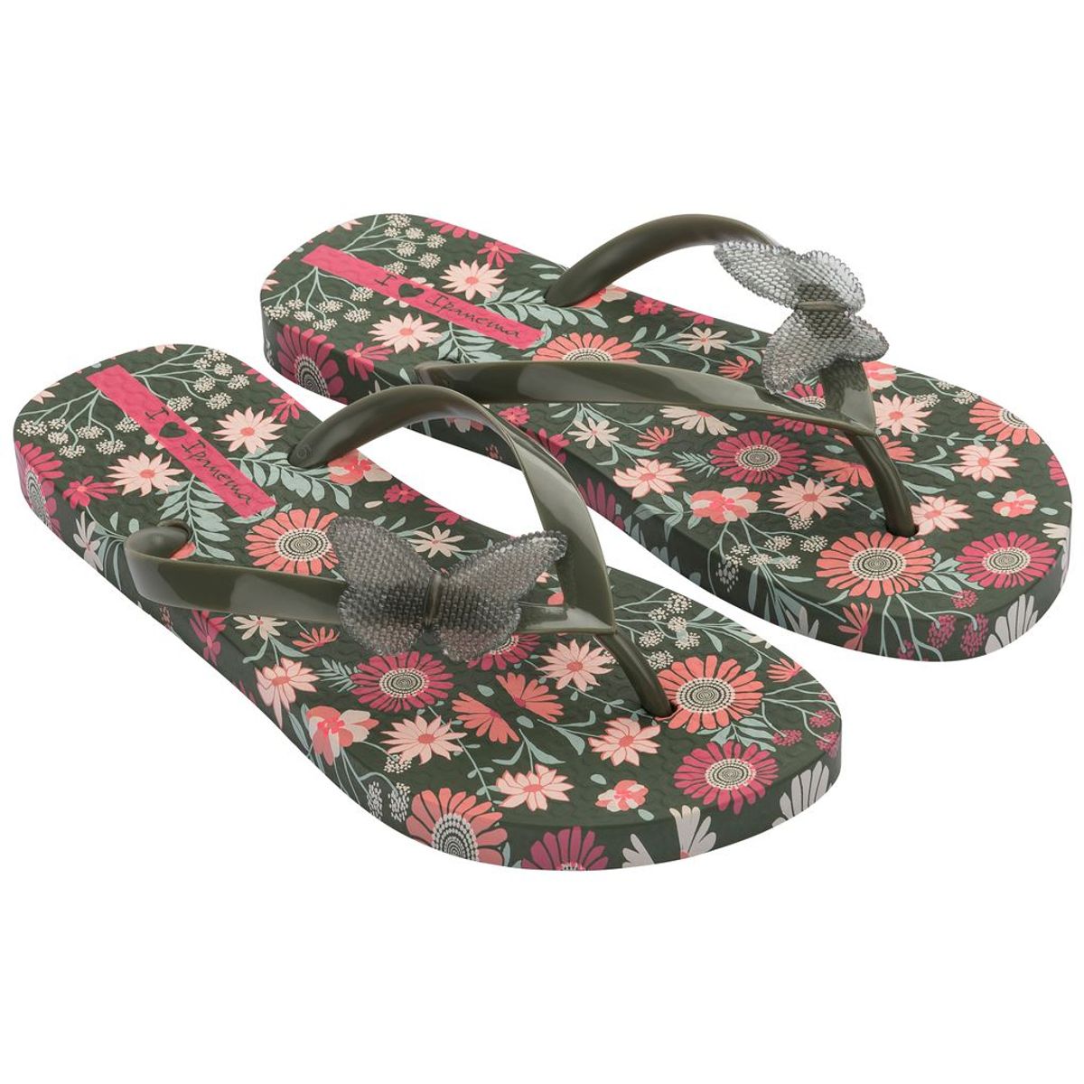 IPANEMA - Sandalia Mujer Verde Belle Floral 114 Ipanema
