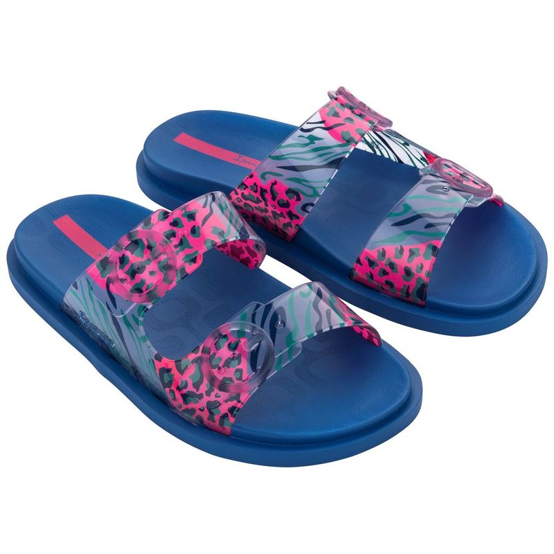 IPANEMA - Sandalia Follow Print Azul  Ipanema