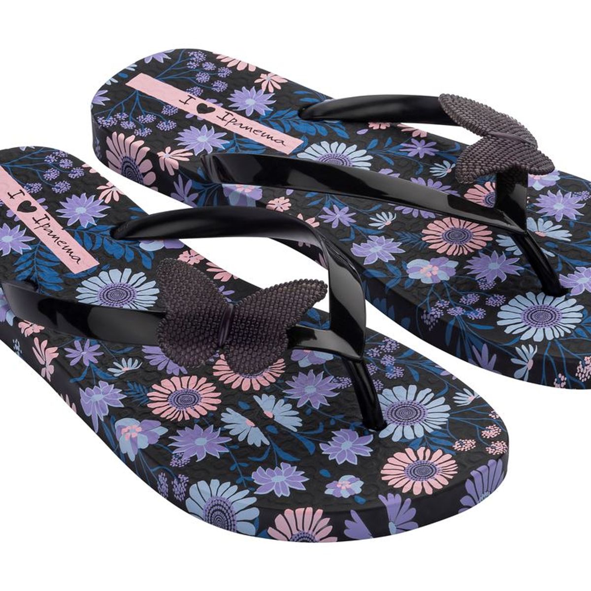 IPANEMA - Sandalia Mujer Negro Belle Floral 116 Ipanema