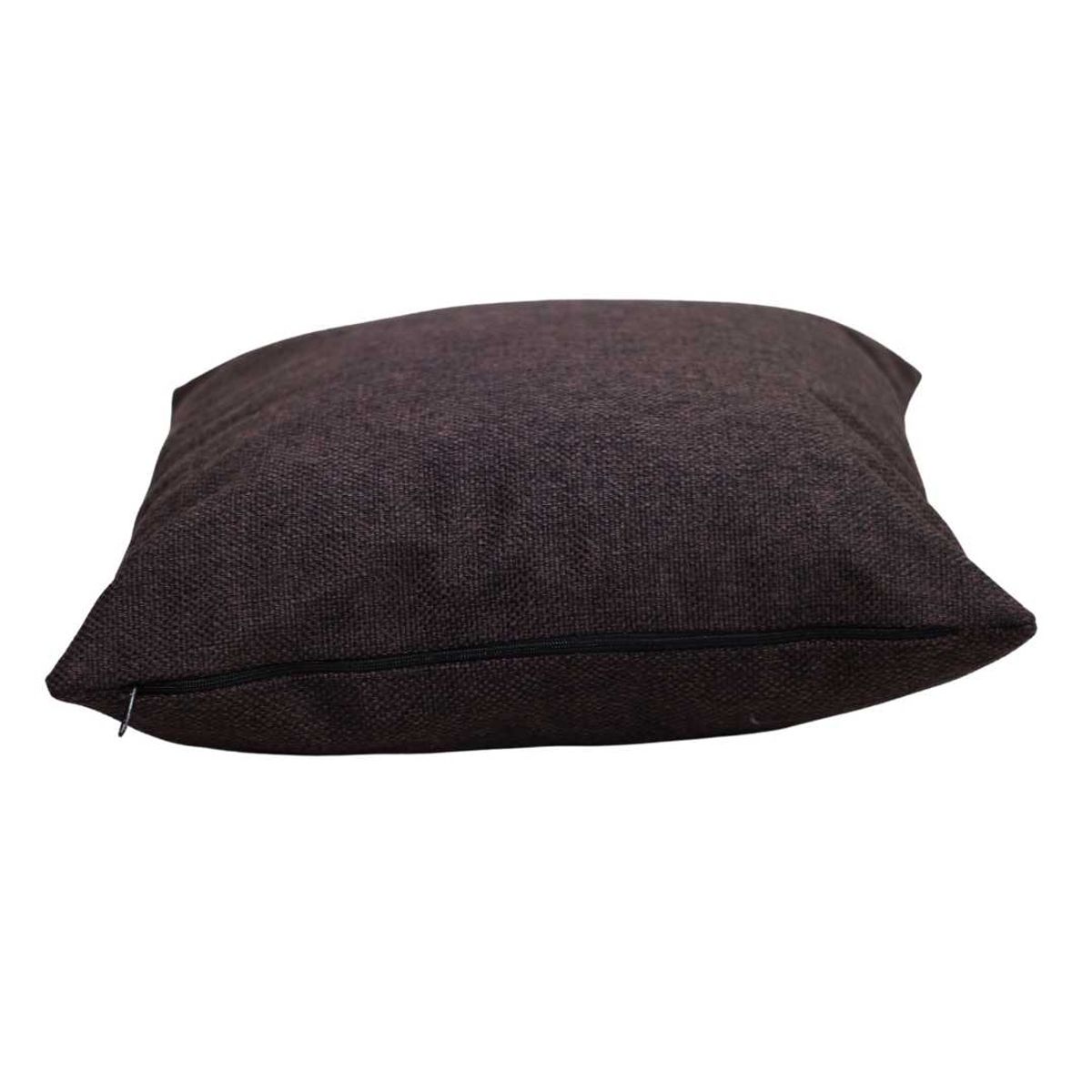 GENERICO - Cojín Olivia Café Moro Omega 50x50 cm Máxima Design.