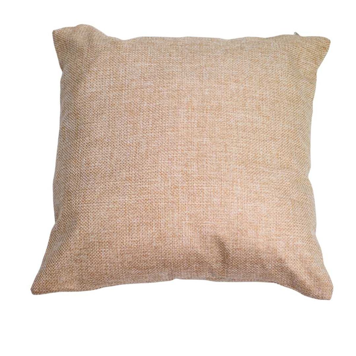 GENERICO - Cojín Olivia Crudo Omega 50x50 cm Máxima Design.