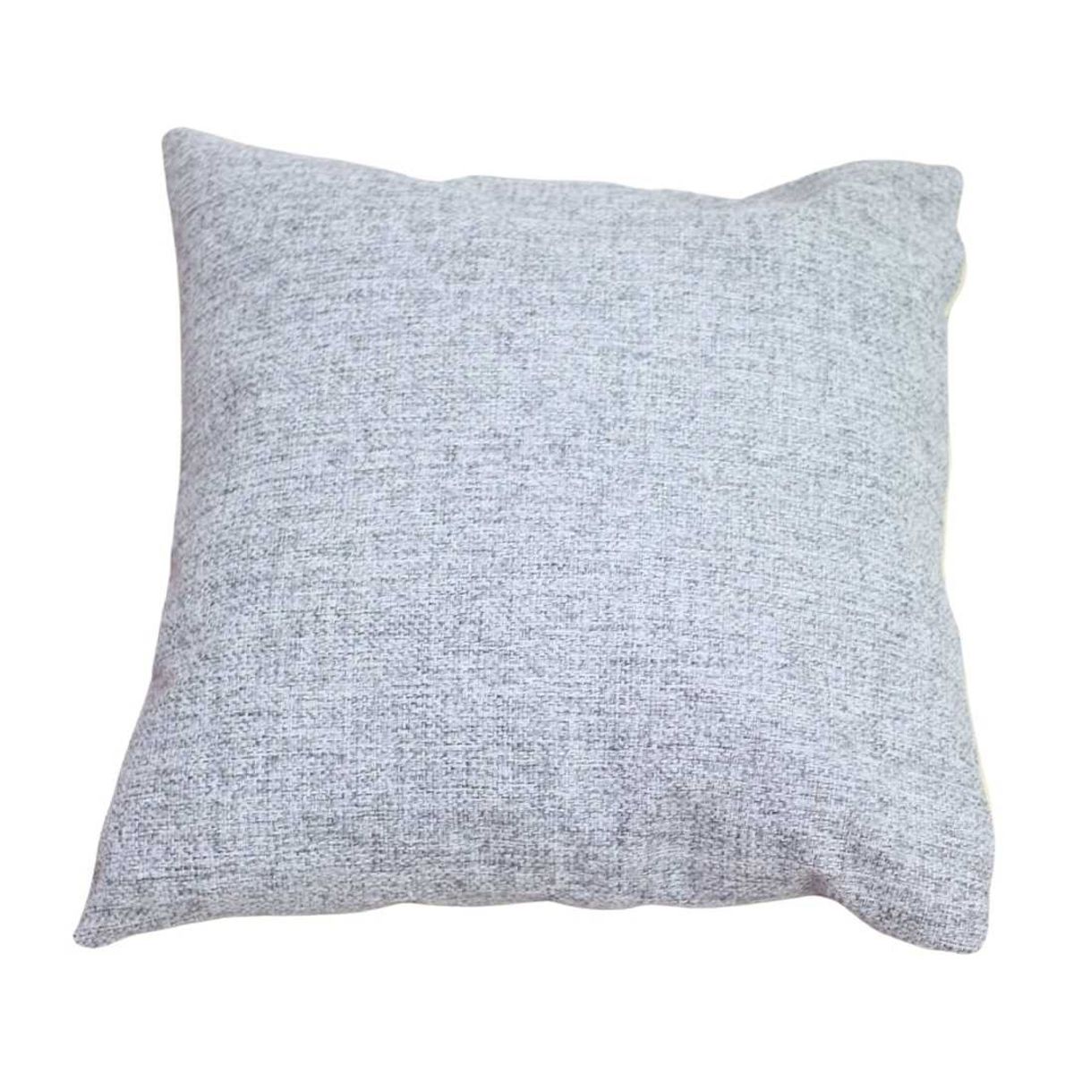 GENERICO - Cojín Olivia Gris Omega 50x50 cm Máxima design