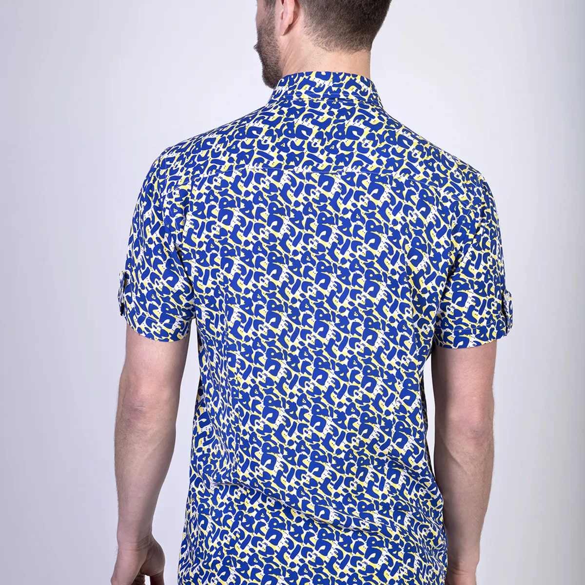 NEW MAN - Camisa Harrogate Azul New Man