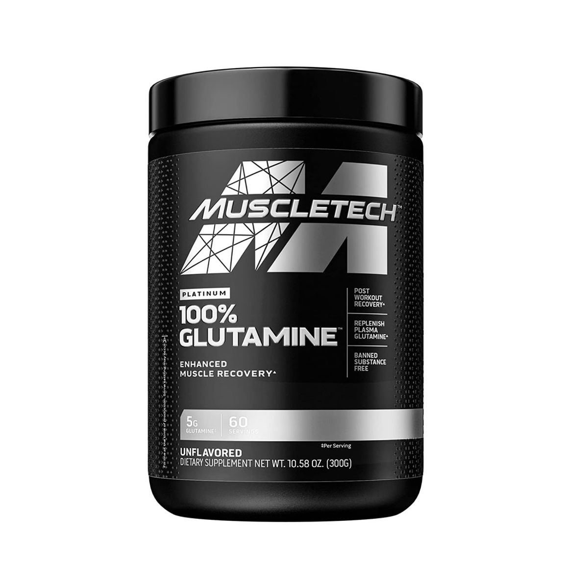 MUSCLETECH - PLATINUM GLUTAMINE 300 GR - MUSCLETECH