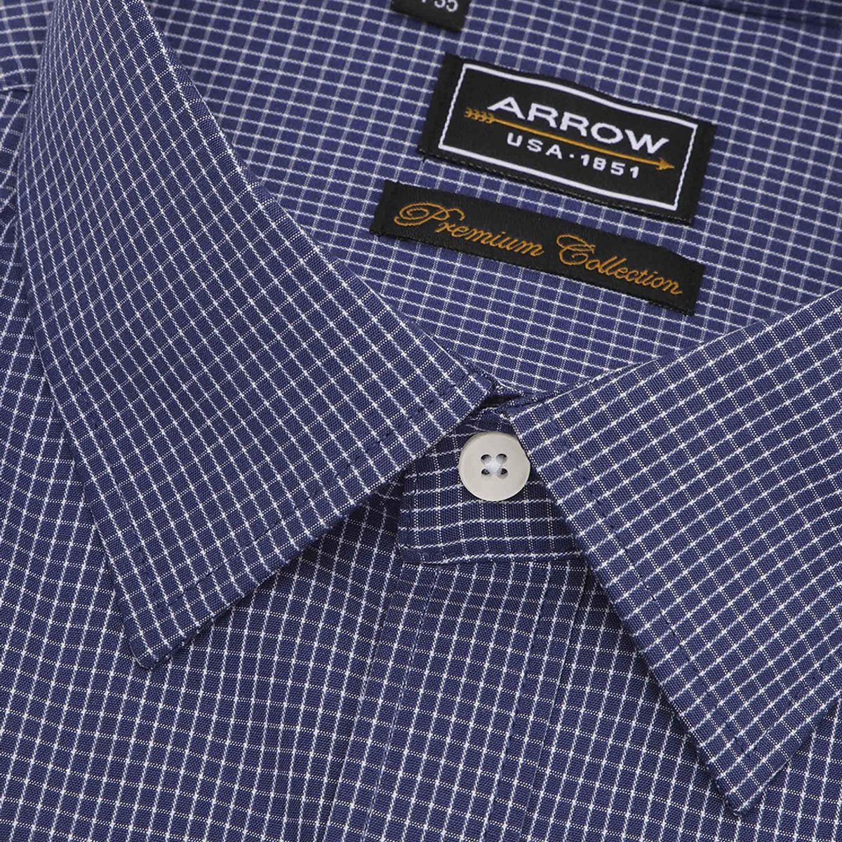 ARROW - Camisa Formal Spandex Cuadritos Arrow ARROW.