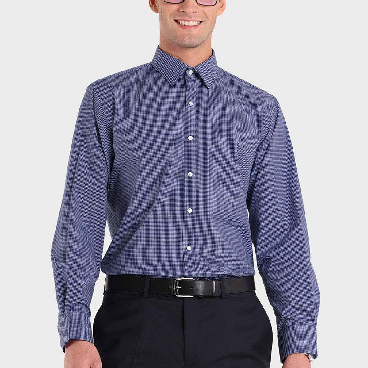 ARROW - Camisa Formal Spandex Cuadritos Arrow ARROW.