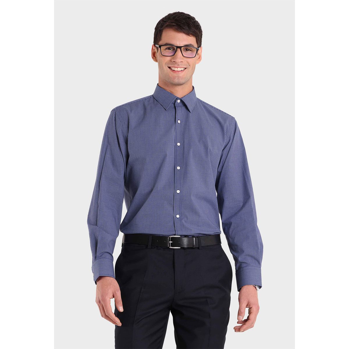 ARROW - Camisa Formal Spandex Cuadritos Arrow ARROW.