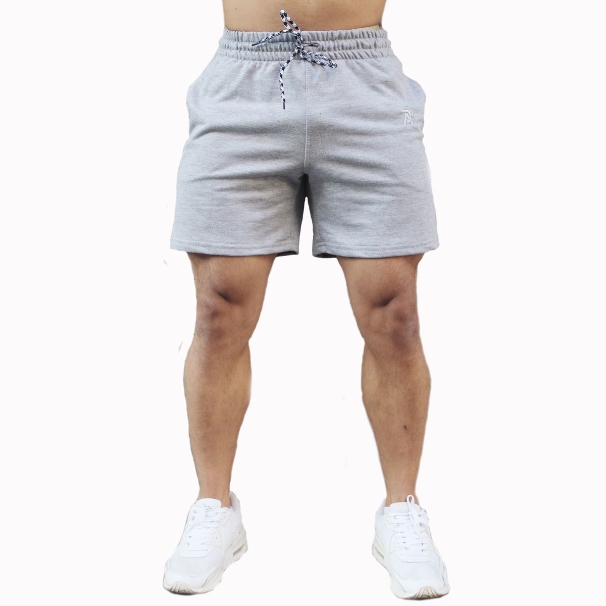 ADEMAN - Short  Essential Gray Algodon
