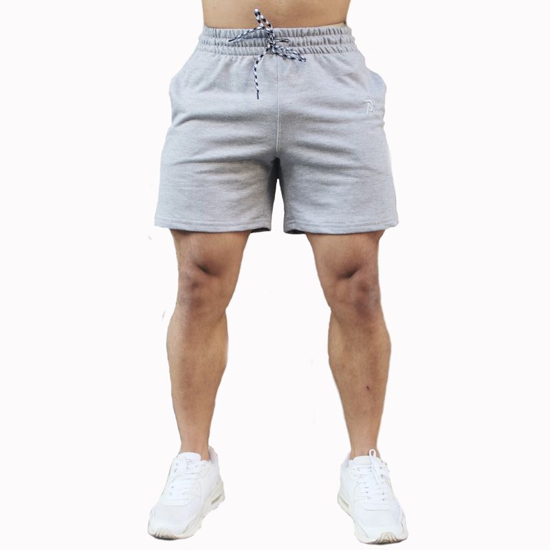 ADEMAN - Short  Essential Gray Algodon