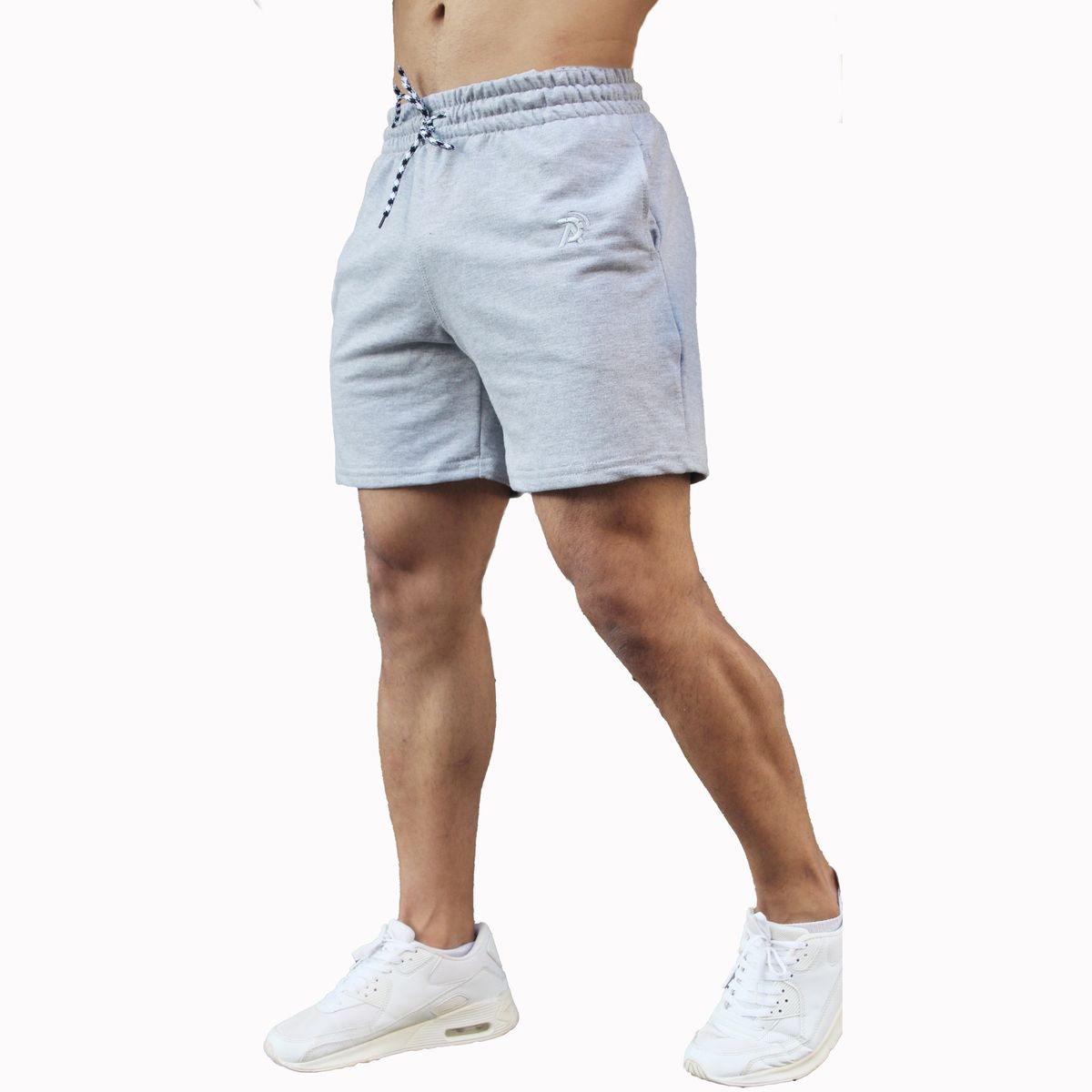 ADEMAN - Short  Essential Gray Algodon