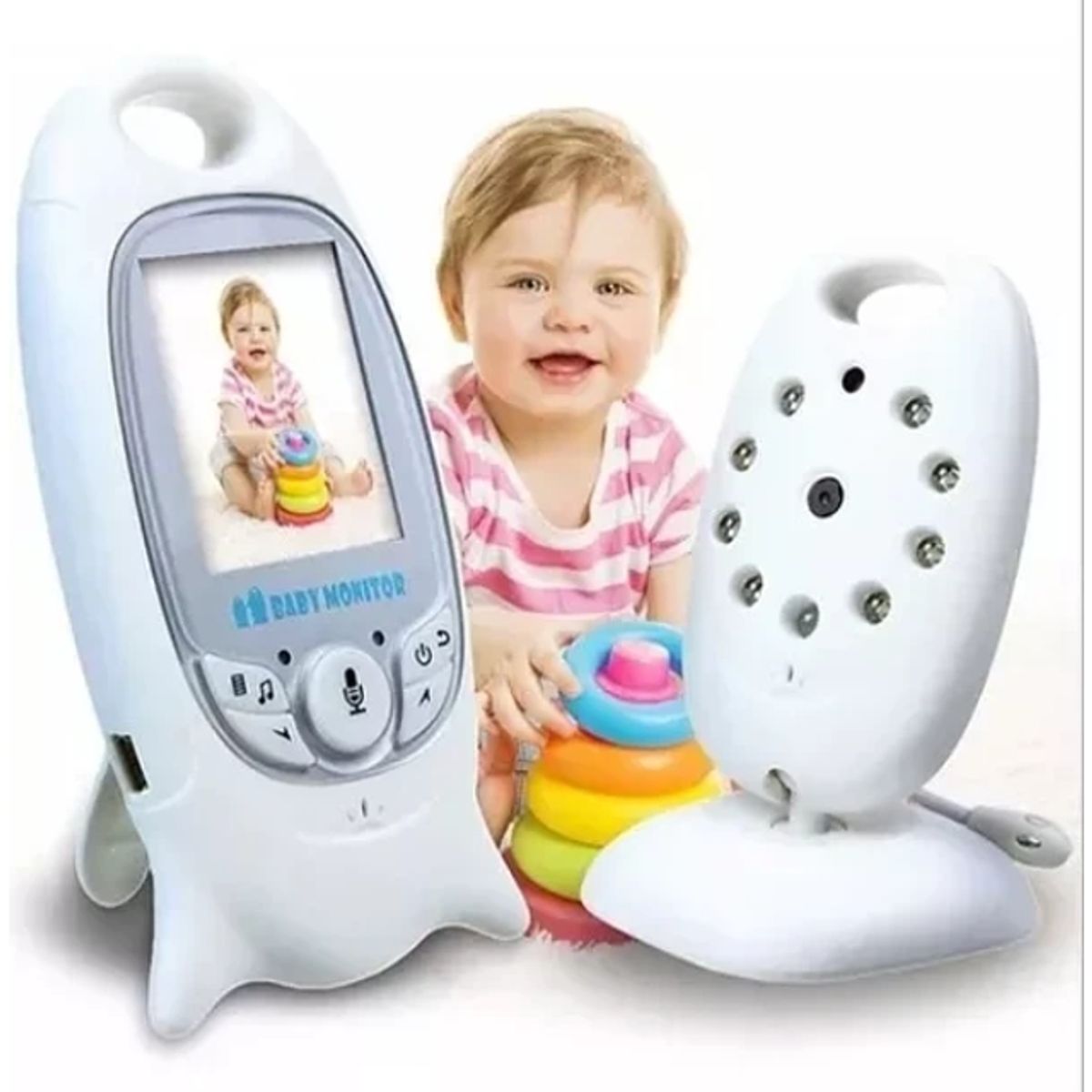 GENERICO - Camara Monitor Bebe Micrófono Visión Nocturna